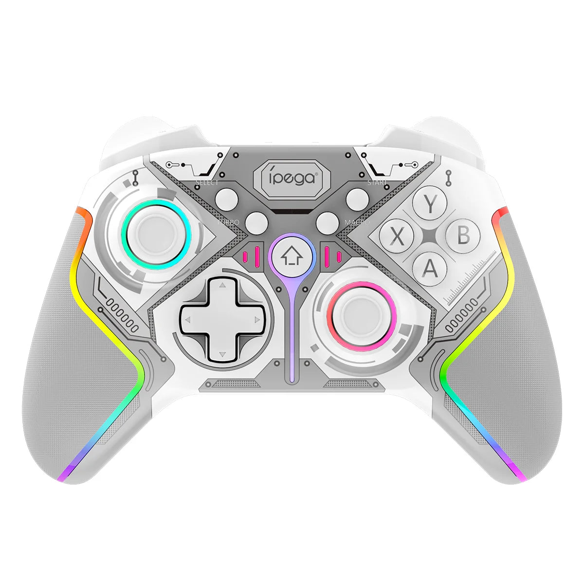 IPEGA PG-9666 Wireless Dazzling Color Gamepad – Multi-Platform Controller for Android, iOS & PC with Button Mapping, Hall Effect Rocker & Dual Vibration Motors - Lor Kinnek